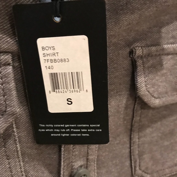 Boys 7 for all mankind button down - Picture 3 of 6